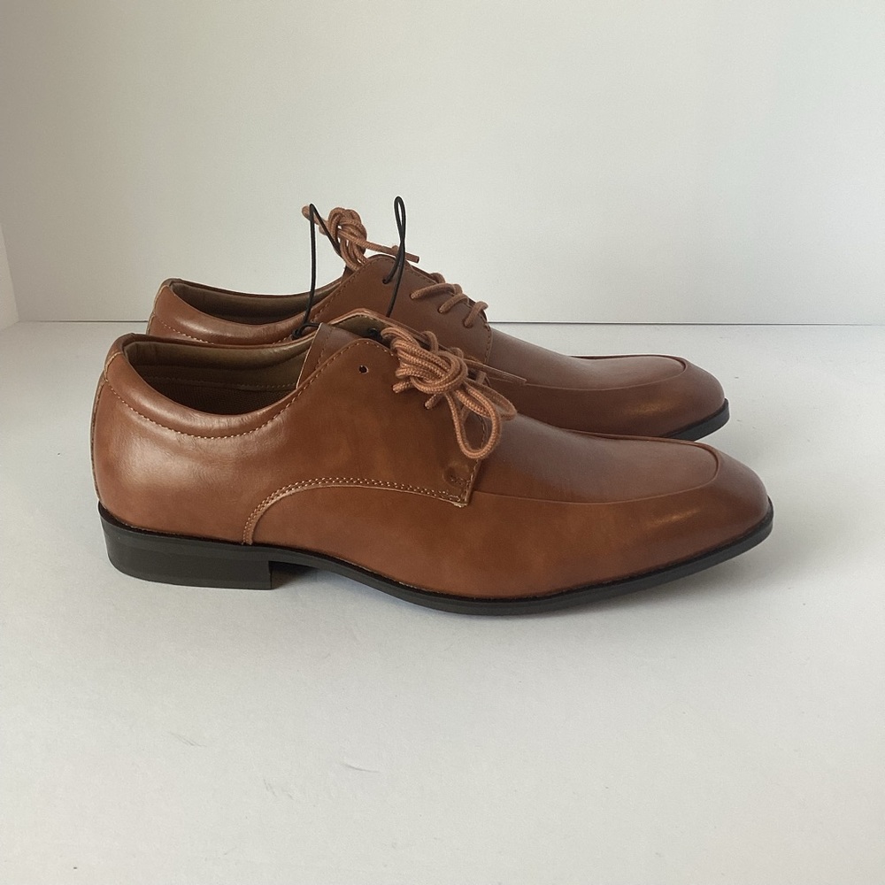 GEORGE MENS: brown Tommy dress oxfords size 8